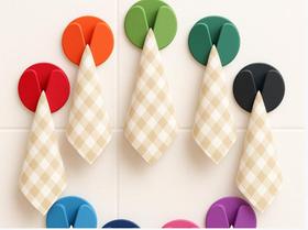 Inovador Gancho PortaToalhas Compacto Pendurar Toalha Rosto Guarda Napo