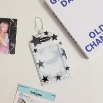 INS Capa Protetora Para Cartão Fotográfico Star Photocard De 3 Polegadas De Estudante
