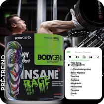 Insane Rage - Pré Treino - Psycho Red - 300g - BodyGenix