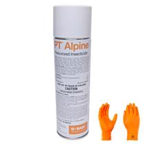 Insecticida PT Alpine da USA Supply com luvas e cartão de identificação