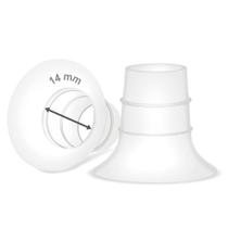 Inserção de flange Maymom 14mm compatível com a bomba de mama Elvie