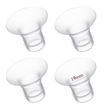 Inserção de flange Momcozy 19 mm compatível com flange/escudo de 24 mm Inserção de flange Momcozy 19 mm compatível com flange/escudo de 24 mm