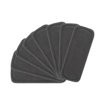 Inserção de Fralda de Pano Reutilizável para Bebê - 5 Camadas Super Absorventes de Carvão de Bambu