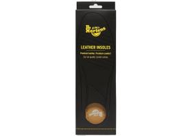 Inserção de sapato: palmilha de couro Dr. Martens, tamanho bronzeado, 6W/5M Inserção de sapato: palmilha de couro Dr. Martens, tamanho bronzeado, 6W/5M