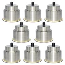 Inserção de suporte de copo em aço inoxidável Yuanhe para barco marinho 8PCS Inserção de suporte de copo em aço inoxidável Yuanhe para barco marinho 8PCS