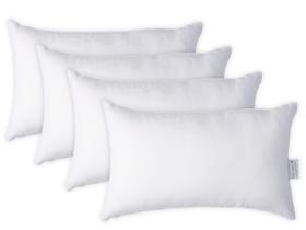 Inserção de travesseiro LANE LINEN 30x50cm Conjunto de 4 decorativos brancos Inserção de travesseiro LANE LINEN 30x50cm Conjunto de 4 decorativos brancos