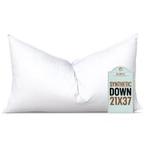 Inserção de travesseiro Pillowflex Synthetic Down 21x37 ultramacia Inserção de travesseiro Pillowflex Synthetic Down 21x37 ultramacia