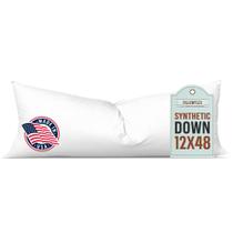 Inserção de travesseiro Pillowflex Synthetic Pluma 30x120cm ultramacia Inserção de travesseiro Pillowflex Synthetic Pluma 30x120cm ultramacia