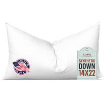 Inserção de travesseiro Pillowflex Synthetic Pown 14x22 ultramacia Inserção de travesseiro Pillowflex Synthetic Pown 14x22 ultramacia