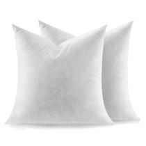 Inserção de travesseiro Swandream, preenchida com penas e plumas de 60 x 60 cm, conjunto de 2