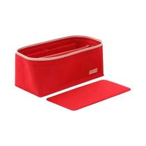 Inserção do organizador para lv speedy25, 30, 35, divisor de sacola, feltro organizador com zíper