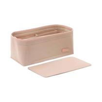 Inserção do organizador para lv speedy25, 30, 35, divisor de sacola, feltro organizador com zíper