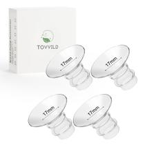Inserções de Flange TOVVILD 17mm - Pacote com 4 para Bomba de Leite Materno Inserções de Flange TOVVILD 17mm - Pacote com 4 para Bomba de Leite Materno