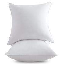 Inserções de travesseiro FAVRIQ 22 x 22 cm (conjunto de 2) com capa 100% algodão