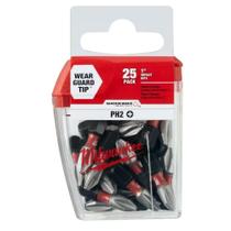 Insert Bit Milwaukee Shockwave 48-32-4604 2 Phillips (pacote com 25)