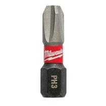 Insert Bit Milwaukee Shockwave Phillips 3 (pacote com 25) Insert Bit Milwaukee Shockwave Phillips 3 (pacote com 25)
