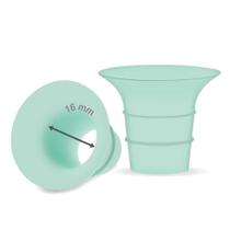 Inserto de 16 mm para embudo de extractor de leche Maymom compatible con Elvie