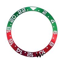 Inserto De Bezel De Cerâmica De Alumínio De 38mm Para Relógios Estilo Mergulhador, Acessório De