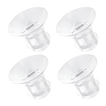 Inserto de flange Opgroeie 16 mm para bombas tira-leite, 4 peças Inserto de flange Opgroeie 16 mm para bombas tira-leite, 4 peças