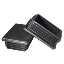 Inserto de plugue de plástico Prescott Plastics 5x8cm retângulo preto Inserto de plugue de plástico Prescott Plastics 5x8cm retângulo preto