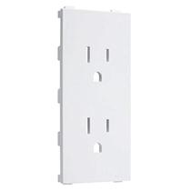 Inserto para placa de parede TayMac A12W não metálico duplex branco Inserto para placa de parede TayMac A12W não metálico duplex branco