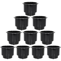 Inserto para Porta Vasos Yuanhe Negro de Plástico para Barco, Auto, Marino y RV Inserto para Porta Vasos Yuanhe Negro de Plástico para Barco, Auto, Marino y RV
