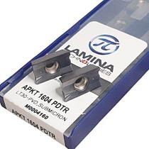 Inserto pastilha apkt1604 pdtr -lt30 lamina
