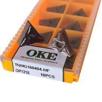 Inserto Pastilha TNMG 160404 MF - OP1215 - Metal Duro - OKE