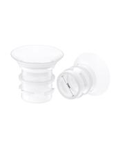 Insertos de bomba de mama eufy Security, pacote com 2 unidades de silicone de 17 mm