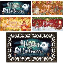 Insertos de capacho Tangren Holidays Welcome 4 peças 56 x 25,4 cm