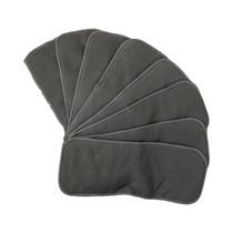 Insertos De Carvão Ativado Para Fraldas De Bebê 2+2 Camadas 4 5 8 10PCS Forros De Fralda De Tecido Insertos De Carvão Ativado Para Fraldas De Bebê 2+2 Camadas 4 5 8 10PCS Forros De Fralda De Tecido
