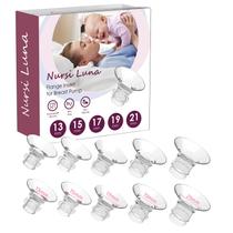 Insertos de flange Nursi Luna 10PCS 13/15/17/19/21 mm para 24 mm