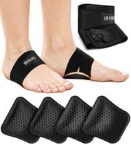 Insertos de suporte em arco ZAIWOO 2 com alturas ajustáveis para mulheres e homens