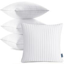 Insertos de travesseiro MIULEE, 20 x 20 polegadas, firmes, fofos, pacote com 4 unidades de algodão