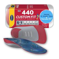 Insertos Orthotics Dr. Scholl's Custom Fit CF 440 de comprimento 3/4