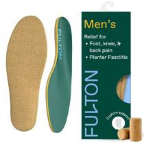 Insertos para sapatos Fulton Custom Molding Cork, tamanho 10.5-11