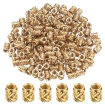Insertos roscados M3 Brass 150 unidades para impressão 3D com caixa