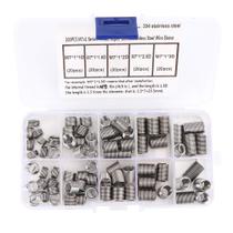 Insertos roscados Oubit M7*1 Reparação de roscas de arame em espiral 100 unidades Insertos roscados Oubit M7*1 Reparação de roscas de arame em espiral 100 unidades
