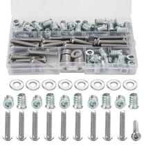 Insertos roscados para madeira 1/4-20 com parafusos e arruelas, conjunto de 40