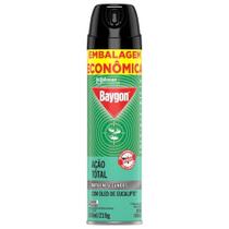 Inseticida aerossol ação total com óleo de eucalipto baygon frasco 360ml spray embalagem econômica Inseticida aerossol ação total com óleo de eucalipto baygon frasco 360ml spray embalagem econômica