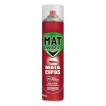 Inseticida Aerossol MataCupim Mat Inset Frasco 360ml Spray