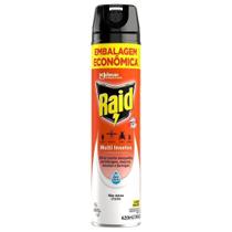 Inseticida Aerossol Multi-Insetos Base Água Raid Frasco 420ml Embalagem Econômica Inseticida Aerossol Multi-Insetos Base Água Raid Frasco 420ml Embalagem Econômica