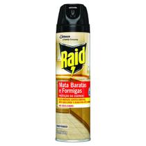 Inseticida Aerossol Raid Mata Baratas e Formigas Tripla Ação 285ml