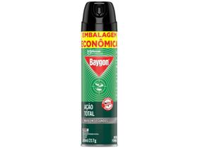 Inseticida Baygon Aerossol Ação Total - 395ml