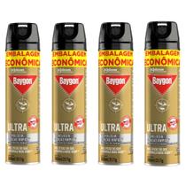 Inseticida Baygon Ultra 360ml / 217g - Kit com 04 unidades Inseticida Baygon Ultra 360ml / 217g - Kit com 04 unidades