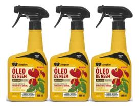 Inseticida Botânico Óleo Neem Vitaplan Pronto Uso 3un 500ml Inseticida Botânico Óleo Neem Vitaplan Pronto Uso 3un 500ml