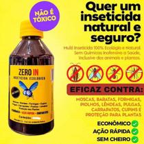 Inseticida Ecológico Zero in 500ml + Borrifador - Original