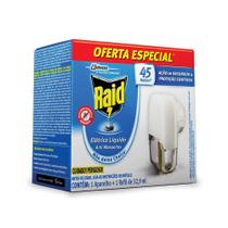 Inseticida Elétrico + refil 45 noites Raid 1 unidade