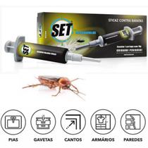 Inseticida Isca Mata Baratas Em Gel Set Inset 10g