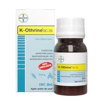 Inseticida Líquido K-Othrine SC25 30ml Bayer Inseticida Líquido K-Othrine SC25 30ml Bayer